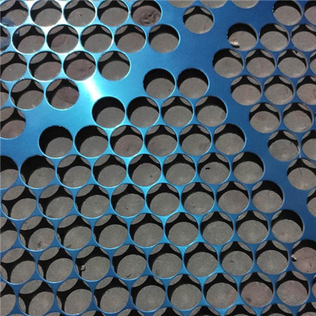 台北圆形冲孔铝单板